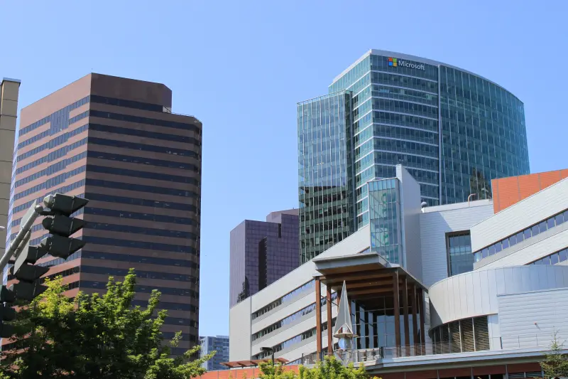 Skyline Tower in Bellevue, Washington, home to Valve's offices
