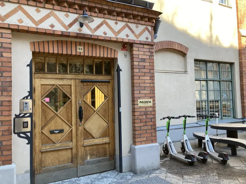 Mojang Studios office on Soder Malarstrand in Stockholm