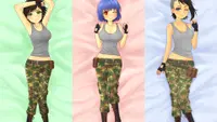 Army Gals - Dakimakuras #1 1