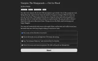 Vampire: The Masquerade — Out for Blood 3