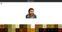 Color by Number - Medieval Portrait 3