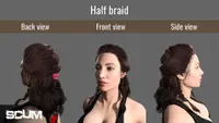 SCUM Female Hair Pack Complete 1