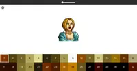 Color by Number - Medieval Portrait 1