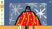 Pixel Cross Stitch - Christmas Baubles Pack 2 2