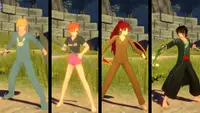 RWBY: Grimm Eclipse - Team JNPR Pajamas Costume Pack 1