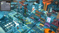 Hidden SciFi City Top-Down 3D 3