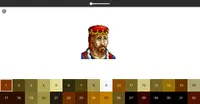 Color by Number - Medieval Portrait 4