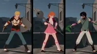 RWBY: Grimm Eclipse - Team JNR Timeskip Costume Pack 1