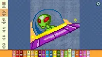 Pixel Cross Stitch - Alien Worlds Pack 3 1