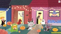 Buddy and Friends on Halloween 4