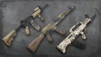 Squad Weapon Skins - Desert Camo Pack 1