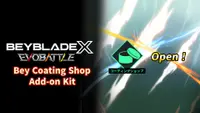 BEYBLADE X EVOBATTLE BEY COATING SHOP ADD-ON KIT 1
