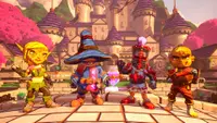 Dungeon Defenders: Awakened - Original Hero Paper Masks 1