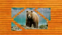 Bear vs. Wolf Jigsaw Puzzle 3