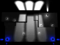 "Glow Ball" - The billiard puzzle game 1