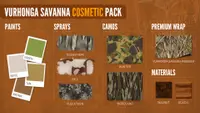 theHunter: Call of the Wild™ - Vurhonga Savanna Cosmetic Pack 1