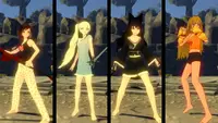 RWBY: Grimm Eclipse - Team RWBY Pajamas Costume Pack 1