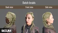 SCUM Female Hair Pack Complete 3