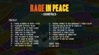 Rage in Peace - Soundtrack 2