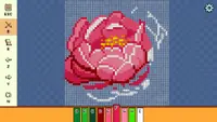 Pixel Cross Stitch - Flowers and Butterflies Pack 2 4