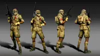 Zombie Army 4: Desert Rat Shola Outfit 1