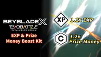 BEYBLADE X EVOBATTLE EXP & PRIZE MONEY BOOST KIT 1