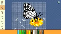 Pixel Cross Stitch - Flowers and Butterflies Pack 2 2