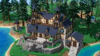 Len's Island - Gothic Building Style 1