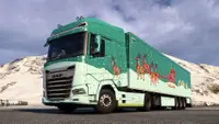 Euro Truck Simulator 2 - Christmas Paint Jobs Pack 4