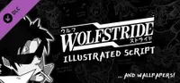 Wolfstride Illustrated Script + Wallpapers Gold 1