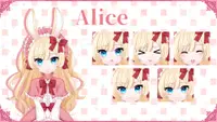 Bunny Alice in Wonderland DLC- Artbooks 2