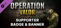 Operation Valor - Supporter Banner and Badge 1