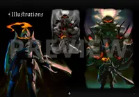 Candle Knight - Digital Art Book 1