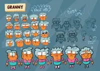 Grandma, No! Digital Artbook Deluxe 1